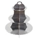thumbnail image 5 of Soporte para cupcakes de 3 niveles Muffin Food Holder Wedding Treats Plata Colcomx Soporte de cartón para cupcakes de 3 niveles, 5 of 8