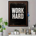 thumbnail image 4 of UXIEQU Work Hard Motivational Canvas Print 15.75x11.81 Inches, 4 of 8