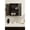 Dark Brown, variant on Kate and Laurel Saanvi Traditional Carved Wood Floating Bathroom Wall Cabinet, 22 x 7 x 28, Light Natural, Dimensional Over the Toilet Storage Cabinet for Use as Bathroom Storage or Entryway Decor