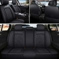 thumbnail image 2 of Maidao Full Set Leather Car Seat Covers Fit for Chevrolet Silverado 1500 2000-2021, 2 of 15