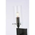 thumbnail image 4 of Living District Elsreth Midcentury Modern 1 Light E26 Black Wall Sconce, 4 of 4