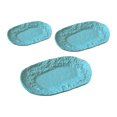 thumbnail image 3 of arctrm Dollhouse Accessories Kitchen 1/6 and 1/12 Scale Restaurant Miniature Plates Blue, 3 of 10