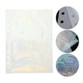 LIYUNMIAO 6 Ring Binder Photo Sleeves 10 Sheets Archival Refill Pages