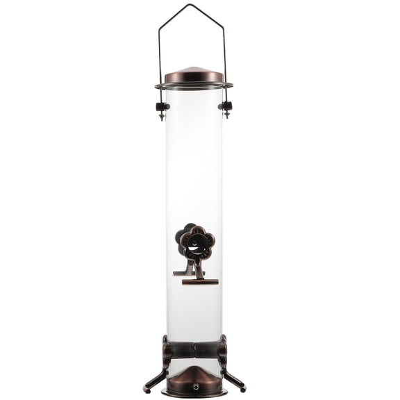 MLINS Hanging Bird Feeders Bird Feeder Outdoor Backyard Bird Feeder 11.5X7.5X40CM