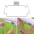 thumbnail image 3 of Estante para bolsas de basura puerta trasera creativa basura de acero inoxidable ANGGREK Otros, 3 of 8