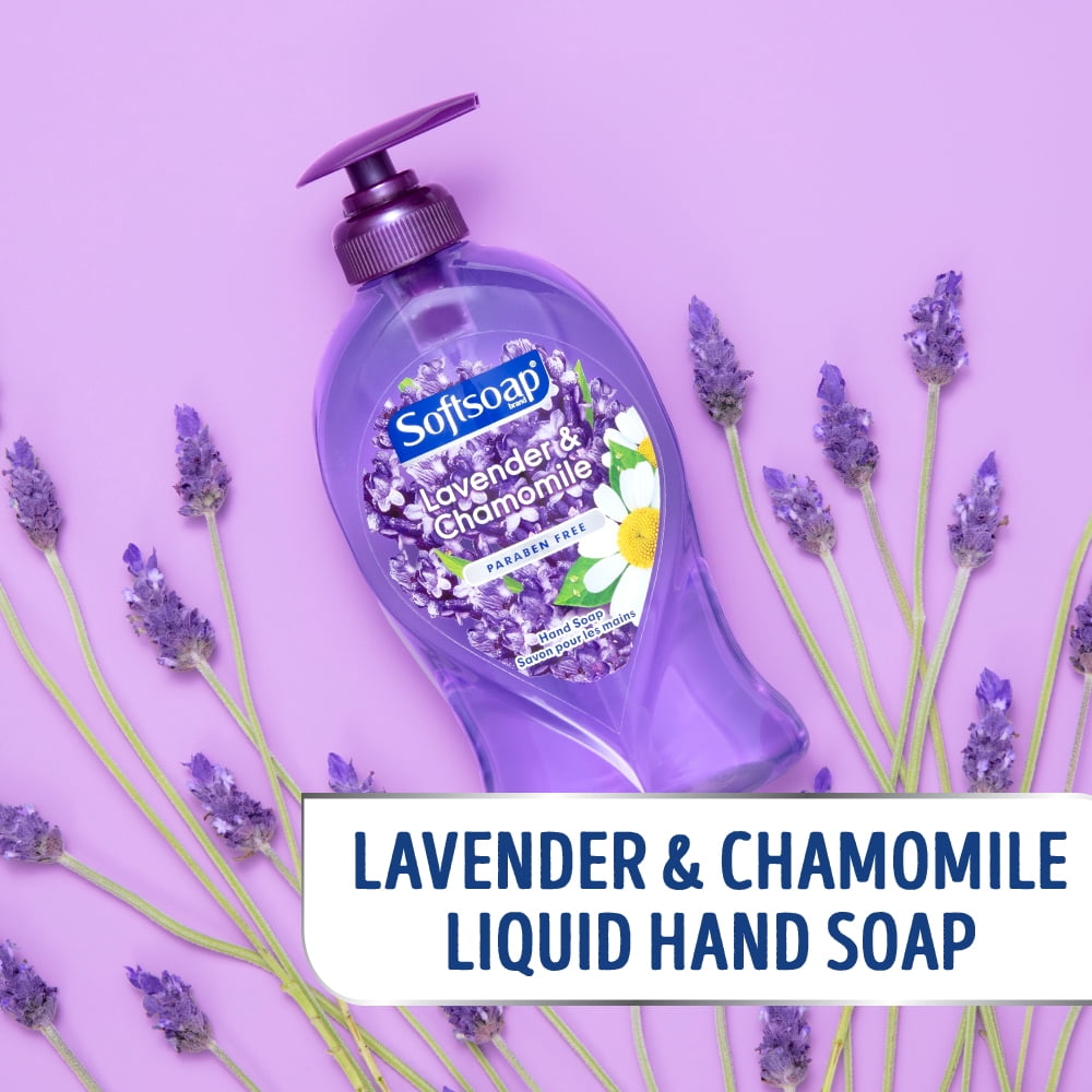 Softsoap Liquid Hand Soap, Lavender and Chamomile Floral Scent, All Skin Type, 11.25 oz