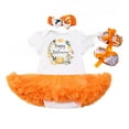 thumbnail image 1 of Hfolob Tenue pour Filles Halloween Chaussures de Citrouille Dessin Animé Robe Trois Pièces pour Bébés Garçons et Filles Robe de Fête, 1 of 4