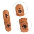 thumbnail image 2 of Mini instrumento de viento Kazoo de madera de caoba para amantes de la música (niña pequeña), 2 of 3