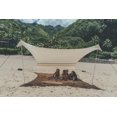 thumbnail image 2 of Sombrilla portátil con toldo Neso Tents para carpa de playa, 7 x 7 pies, arcoíris, 2 of 7
