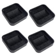 thumbnail image 2 of Tapones de cama y copas para muebles, paquete de 4 ruedas de goma de primera calidad, tapones para ruedas de muebles que se adaptan a todas las ruedas BLESIY Tapones de rueda, 2 of 4