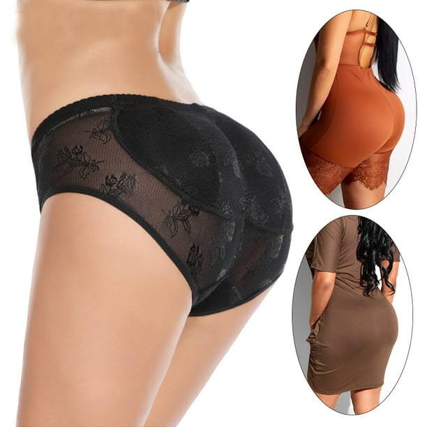 Women's Hip Lift Panties - Women Sponge Padded Push Up Panties Buttocks Butt  Lifter Fake Ass Briefs Butt Hip Dip Shaper Enhancer Seamless Control  Panties,Black,S : : Clothing, Shoes & Accessories