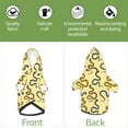thumbnail image 6 of Haiem Various Snake for Winter Dog Hoodie Sweatshirts with Pockets Warm Dog Clothes for Small Dogs Chihuahua-Small, 6 of 7