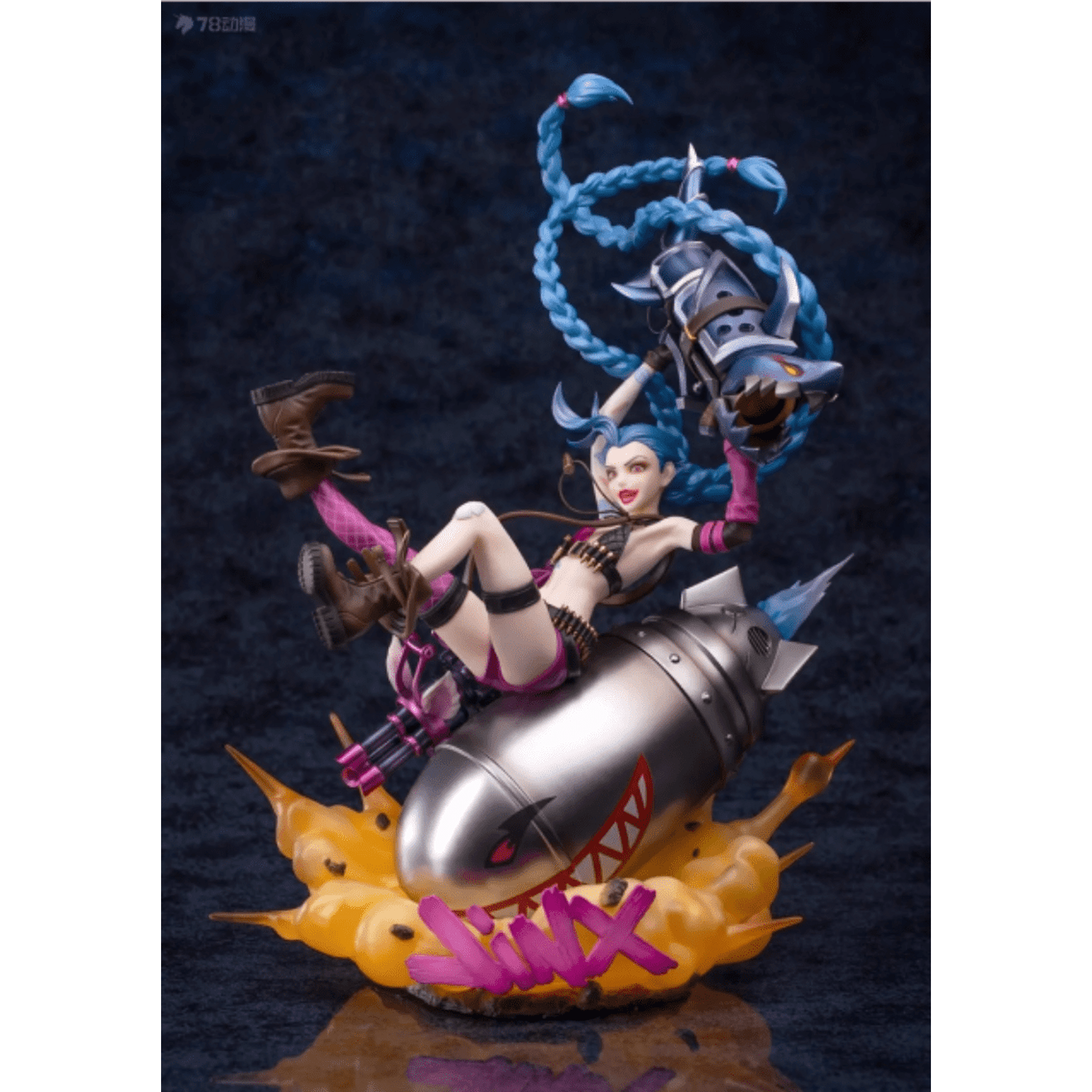 Myethos 1/7 Scale League of Legends LOL Jinx Figure Painted