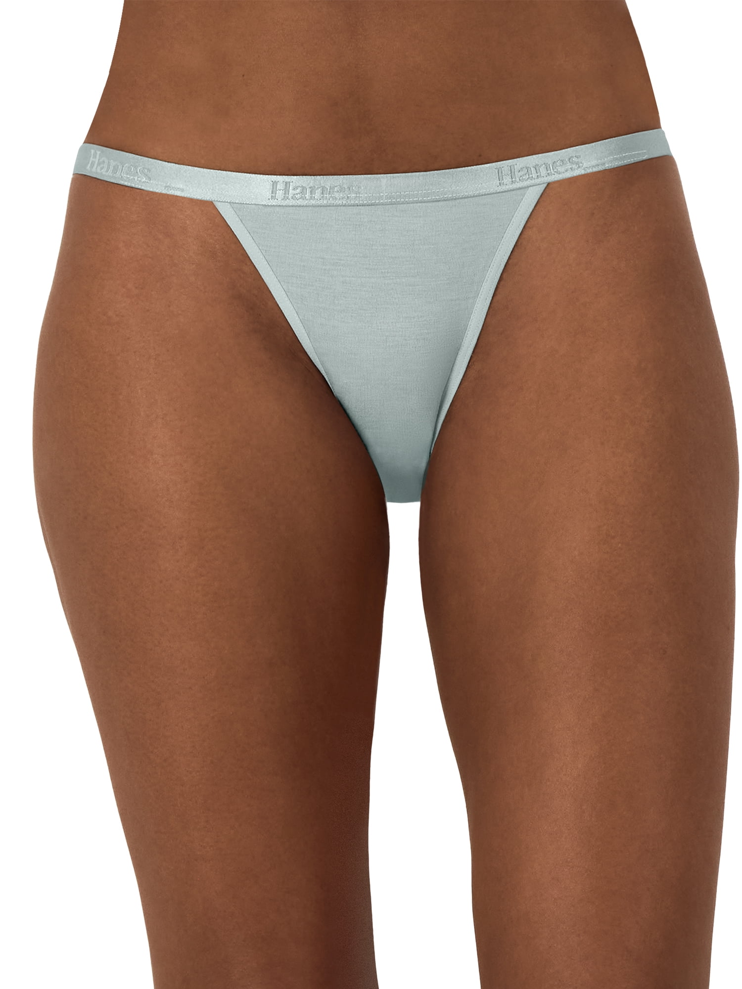Hanes Originals Women's SuperSoft String Bikini Underwear, 3-Pack, Sizes S-XXL