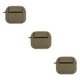thumbnail image 4 of Cateissary Estuche de transporte para auriculares a prueba de agua Funda inalámbrica de viaje Reemplazo de hebilla de auriculares para 3 Marrón Type1 NO1, 4 of 6