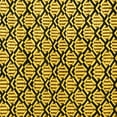 thumbnail image 1 of Ahgly Company Indoor Square Abstract Yellow Modern Area Rugs, 7' Square, 1 of 4