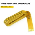 thumbnail image 3 of Wovilon Tape Measure Body Measuring Tape, 120 Inch Soft Fabric Measuring Tape For Sewing Cloth Measurement, Double Scale Tailor Ruler For Weight Loss Medical Measurement Nursing Craft, 3 of 4