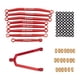 thumbnail image 2 of RC Barra de enlace de coche de varillaje de varilla de enlace de extremo de varilla para accesorios de coche Axial SCX24 90081 1:24 RC, 2 of 9