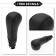 thumbnail image 5 of Perilla de cambio de marchas Unique Bargains para Volvo S60 2004-2009, plástico, cuero sintético negro, perilla de cambio manual de 6 velocidades, 5 of 6
