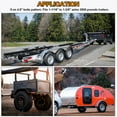 thumbnail image 7 of 2 Sets Trailer Hub kit 5 Bolt 4.5", Trailer Axle Kit for 3500 lbs 5 Lug Trailer Hub Fit 1-1/16'' to 1-3/8" Spindle Boat Trailer, with L44649 L68149 Bearing Kits, Dust Cap and Rubber Plug, 7 of 7