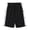Black, variant on Side Button Fly Shorts for Men Loose Fit Wide Leg Color Blocking Fashion Athletic Bottoms Snap Button Daily Sport Wear Casual Short Pants Navy XXL
