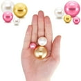 thumbnail image 7 of Fusipu 150Pcs Floating Beads No Hole Floating Highlight Eye-catching Round Beads Vase Filler Faux Pearl Home Supply, 7 of 7