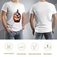 thumbnail image 5 of WISHTIME Men's Pumpkin Tees Pumpkin Print Halloween T-Shirts Short Sleeve Crewneck Casual Summer, Made in USA, 5 of 9