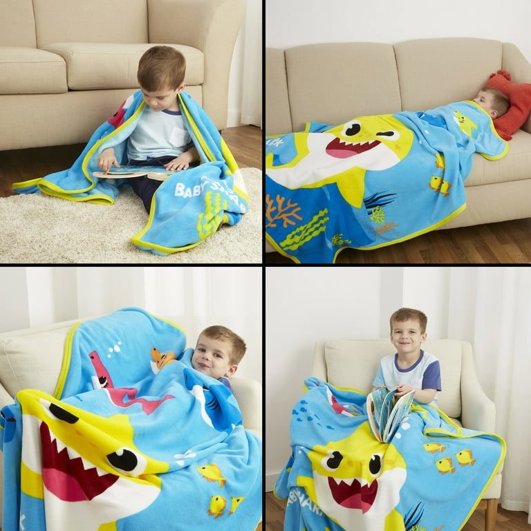 Walmart baby shark blanket sale
