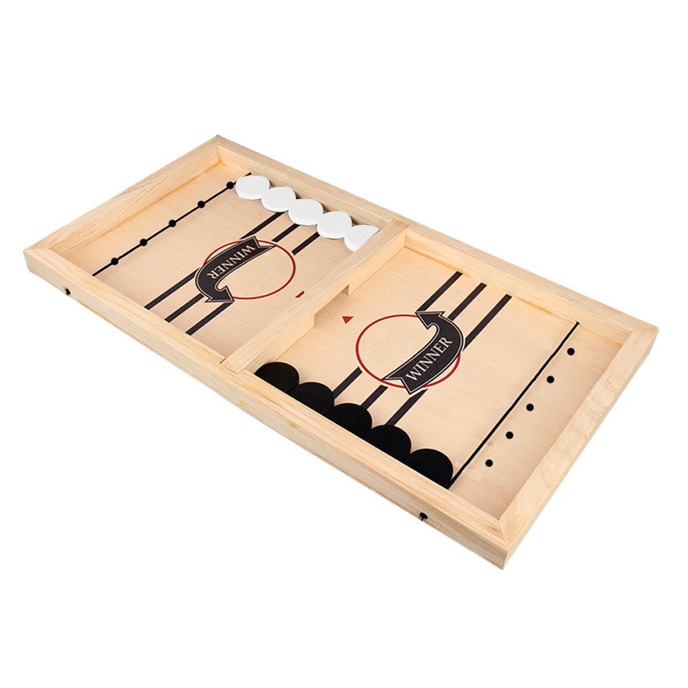Puck Game Fast Sling Funny Battle Toy Ice Hockey Board Game for Table