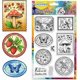 thumbnail image 1 of Sello vintage de primavera con flores, sello transparente de silicona, sellos transparentes, sellos musicales, 1 of 9