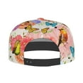 thumbnail image 4 of Haiem Flowers And Birds Watercolor Classic Snapback Cap Flat Bill Hat Baseball Cap Adjustable Size Cotton Dad Hat, 4 of 9