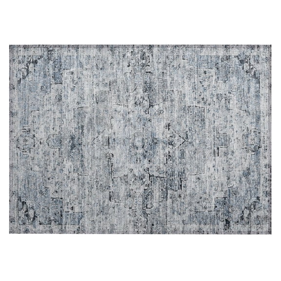 Dalyn Rugs Machine Washable Indoor/Outdoor Chantille Sky 1'8" x 2'6" Rug