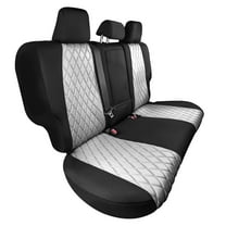 For 2021-2024 Toyota Rav4 Hybrid | Hybrid Prime Model Only FH Group Neoprene Custom Fit Car Seat Covers Rear Set Gray