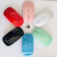 thumbnail image 4 of 2.4G Wireless Mouse USB Receiver Ultra Slim for PC Laptop Gaming Optical Mouse white, 4 of 4