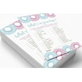 thumbnail image 3 of Inkdotpot 50What'sIn Your PurseBaby Shower GameCards He Or She Activity CardsPartyIdea Donuts Baby Shower Party Supply, 3 of 5
