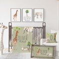 thumbnail image 4 of On Safari Nursery Starter Crib Bedding Set, 4 of 6