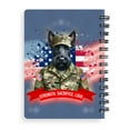 thumbnail image 2 of Happy Father's Day Honoring Veterans Scottish Terrier in Army Uniform Spiral Bound Journal Scottie Dog Lover Gifts 5x7in Spiral Notebook - 13007, 2 of 5