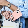 thumbnail image 5 of Allytech iPhone 14 Plus Cover, iPhone 14+ Case Cover, Heavy Duty Drop Protection Full Body Rugged Shockproof 3-Layer Military Protective Durable Case Cover for Apple iPhone 14 Plus 6.7" 2022, Rosegold, 5 of 8