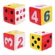 thumbnail image 1 of de Espuma Cm, Dados Suaves para Profesores, Suministros de Enseñanza de Juegos de Matemáticas, 1 of 9
