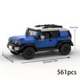 thumbnail image 2 of BRICK Toyota FJ Cruiser SUV Building Block Toy compatible with LEGO Car, Great Gift - 561 Pieces, 2 of 5