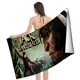 thumbnail image 4 of Jack el Cazagigantes Toalla de playa de secado rápido con diseño temático, regalo para mujeres y niñas, ideal para cumpleaños, fans, amantes de la música, uso en la playa o al aire libre, 78 × 160 cm, 4 of 6