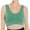 Green, variant on Women Soft Compression Full Supportive High Impact Yoga Sports Bra Plus Size Fitness Bra, Low Impact Sports Bras for Walking, Bras with Wide Straps for Heavy Support
