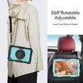 thumbnail image 4 of Allytech Lenovo Tab M10 Plus 10.6" Case 3rd Gen 2022 TB-125F/TB-128F, Build-in Screen Protector Shoulder Strap 360 Rotating Kickstand Hand Strap Shock Absorbent Cover for Lenovo Tab M10 Plus 10.6", 4 of 8