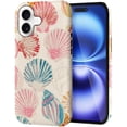 thumbnail image 3 of Case for iPhone 17, Beach Pink Seashell Summer Phone Case, Trendy Frosted Silicone Shockproof Cover for Girl Women, 3 of 7
