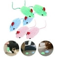 thumbnail image 3 of 6Pcs Cats Mouse Toys Plush Mouse Toy Cat Teasing Toy Interactive Cat Toy Mice Cat Toy Mouse, 3 of 8