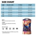 thumbnail image 6 of Haiem Men's Rooster Oil Painting Print Tank Tops Summer Sleeveless Cut Off Workout T-Shirts Fitness Vest Athletic Undershirts-XX-Large, 6 of 8