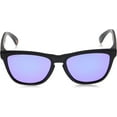 thumbnail image 2 of Oakley Frogskins Prizm Violet Square Men's Sunglasses OO9013 9013H6 55, 2 of 6