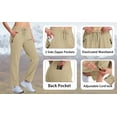 thumbnail image 4 of Rosvigor Womens Hiking Pants Quick Dry Cargo Joggers Lightweight Athletic Pants Casual Travel Trousers, 4 of 6
