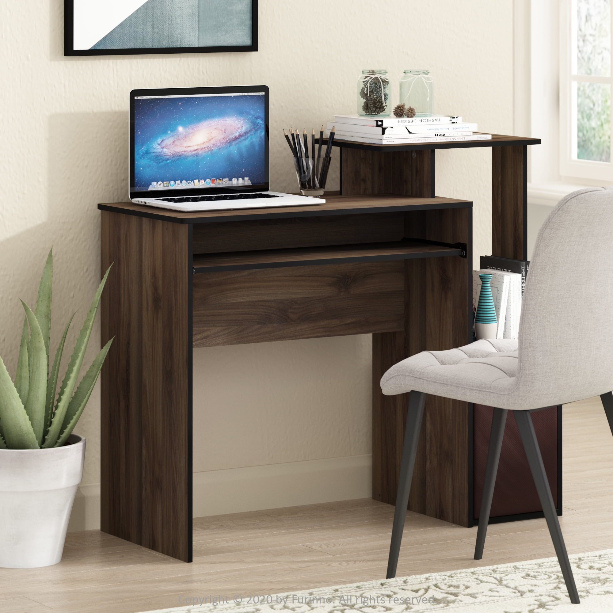 Econ Multipurpose Home Office Computer Writing Desk With Bin 