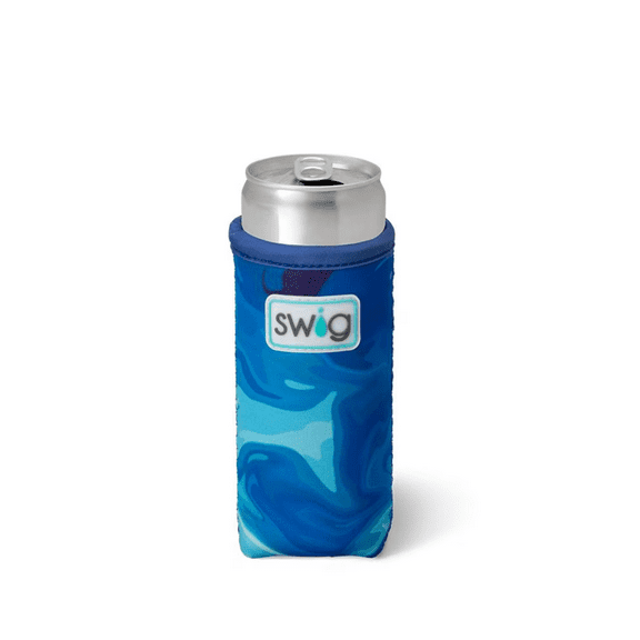 Swig Blue Lagoon Slim Can Coolie